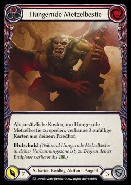 Hungering Slaughterbeast (Red) [2HP238] (History Pack 2 - Black Label) Regular