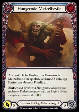 Hungering Slaughterbeast (Blue) [2HP240] (History Pack 2 - Black Label) Regular