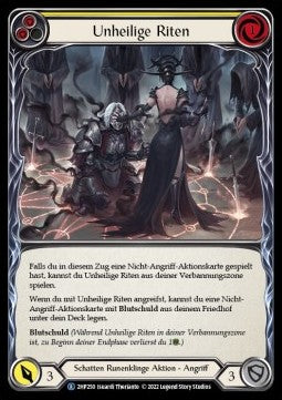 Unhallowed Rites (Yellow) [2HP250] (History Pack 2 - Black Label) Regular