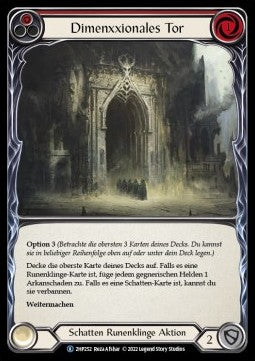 Dimenxxional Gateway (Red) [2HP252] (History Pack 2 - Black Label) Regular