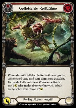Bare Fangs (Red) [2HP304] (History Pack 2 - Black Label) Regular