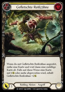 Bare Fangs (Yellow) [2HP305] (History Pack 2 - Black Label) Regular