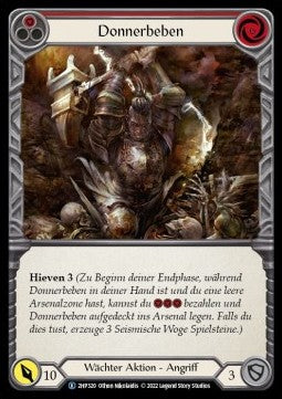 Thunder Quake (Red) [2HP320] (History Pack 2 - Black Label) Regular