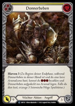 Thunder Quake (Yellow) [2HP321] (History Pack 2 - Black Label) Regular