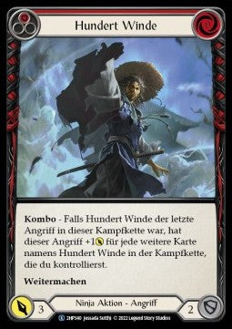 Hundred Winds (Red) [2HP340] (History Pack 2 - Black Label) Regular