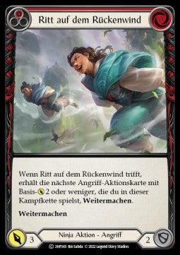 Ride the Tailwind (Red) [2HP343] (History Pack 2 - Black Label) Regular