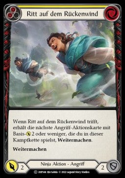 Ride the Tailwind (Yellow) [2HP344] (History Pack 2 - Black Label) Regular