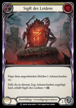 Sigil of Suffering (Yellow) [2HP420] (History Pack 2 - Black Label) Regular