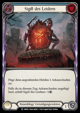 Sigil of Suffering (Blue) [2HP421] (History Pack 2 - Black Label) Regular