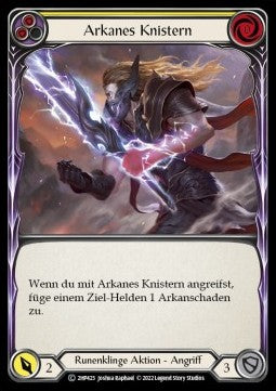 Arcanic Crackle (Yellow) [2HP423] (History Pack 2 - Black Label) Regular