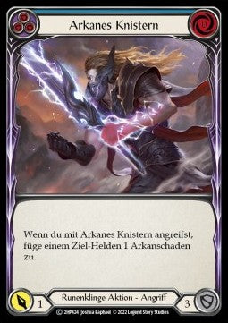 Arcanic Crackle (Blue) [2HP424] (History Pack 2 - Black Label) Regular