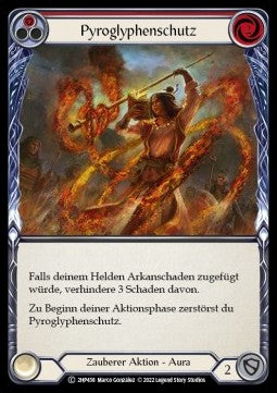 Pyroglyphic Protection (Red) [2HP438] (History Pack 2 - Black Label) Regular