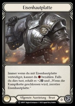 Ironhide Plate [2HP477] (History Pack 2 - Black Label) Regular