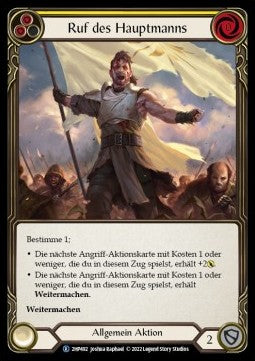 Captain's Call (Yellow) [2HP492] (History Pack 2 - Black Label) Regular