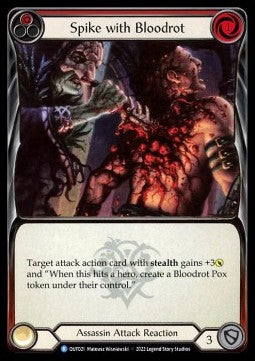 Spike with Bloodrot [OUT021] (Outsiders) Regular