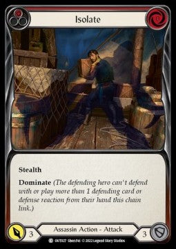 Isolate (Red) [OUT027] (Outsiders) Regular