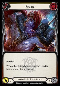 Sedate (Yellow) [OUT037] (Outsiders) Regular