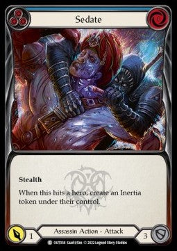 Sedate (Blue) [OUT038] (Outsiders) Regular