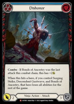 Dishonor [OUT051] (Outsiders) Regular