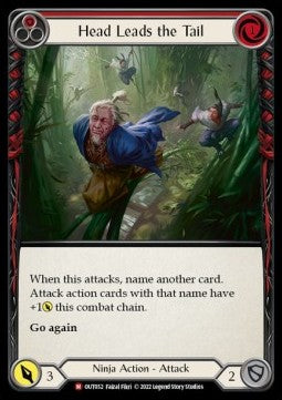 Head Leads the Tail [OUT052] (Outsiders) Regular