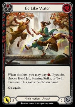 Be Like Water (Red) [OUT068] (Outsiders) Regular