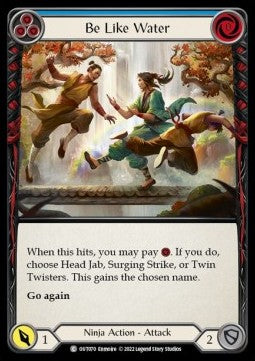 Be Like Water (Blue) [OUT070] (Outsiders) Regular