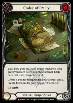 Codex of Frailty [OUT160] (Outsiders) Regular