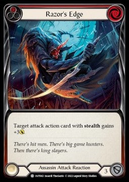 Razor's Edge (Red) [OUT042] (Outsiders) Regular