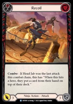 Recoil (Red) [OUT059] (Outsiders) Regular