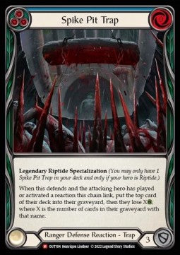 Spike Pit Trap [OUT104] (Outsiders) Regular