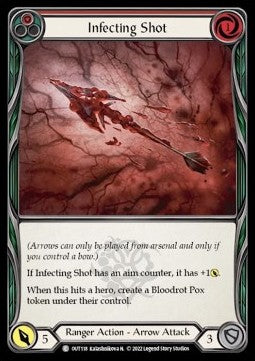 Infecting Shot (Red) [OUT118] (Outsiders) Regular