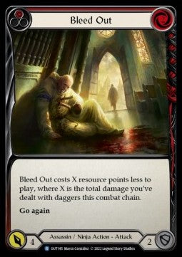 Bleed Out (Red) [OUT145] (Outsiders) Regular