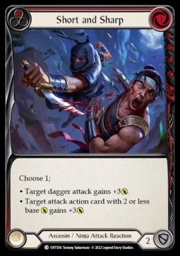 Short and Sharp (Red) [OUT154] (Outsiders) Regular