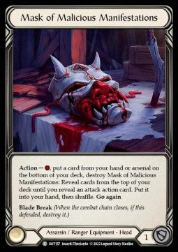 Mask of Malicious Manifestations [OUT157] (Outsiders) Regular