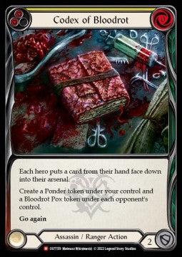 Codex of Bloodrot [OUT159] (Outsiders) Regular