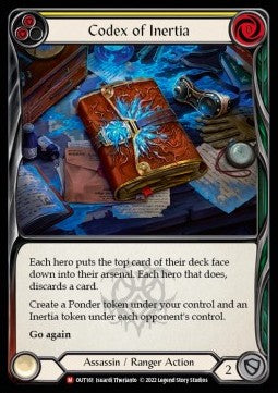 Codex of Inertia [OUT161] (Outsiders) Regular