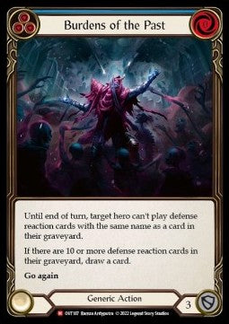 Burdens of the Past [OUT187] (Outsiders) Regular