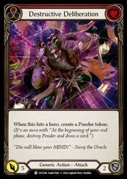 Destructive Deliberation (Red) [OUT204] (Outsiders) Regular