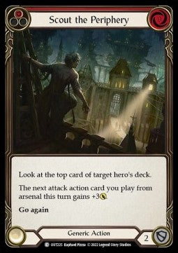 Scout the Periphery (Red) [OUT225] (Outsiders) Regular