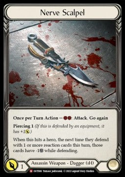 Nerve Scalpel [OUT006] (Outsiders) Rainbow Foil