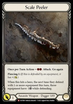 Scale Peeler [OUT009] (Outsiders) Cold Foil