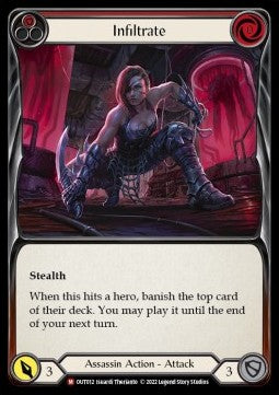 Infiltrate [OUT012] (Outsiders) Rainbow Foil