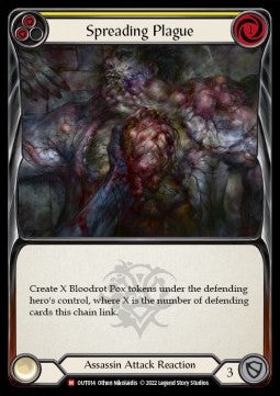 Spreading Plague [OUT014] (Outsiders) Rainbow Foil