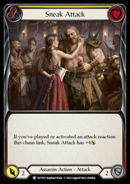 Sneak Attack (Yellow) [OUT019] (Outsiders) Regular