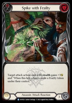 Spike with Frailty [OUT022] (Outsiders) Rainbow Foil