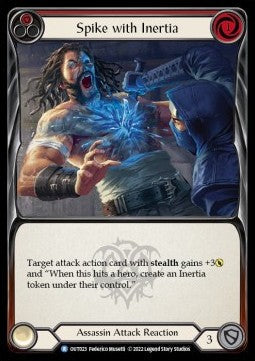 Spike with Inertia [OUT023] (Outsiders) Rainbow Foil