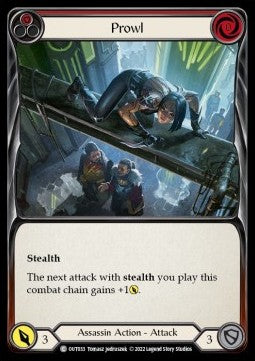 Prowl (Red) [OUT033] (Outsiders) Rainbow Foil