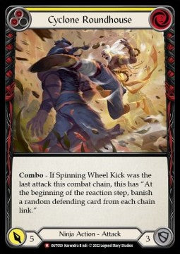 Cyclone Roundhouse [OUT050] (Outsiders) Rainbow Foil