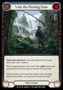 Visit the Floating Dojo [OUT055] (Outsiders) Rainbow Foil