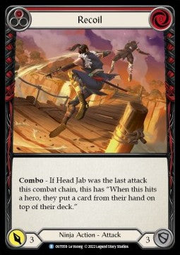 Recoil (Red) [OUT059] (Outsiders) Rainbow Foil